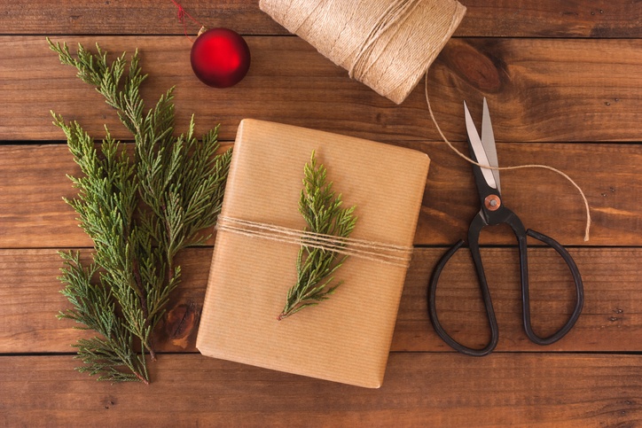 11 formas ecológicas de envolver regalos esta Navidad