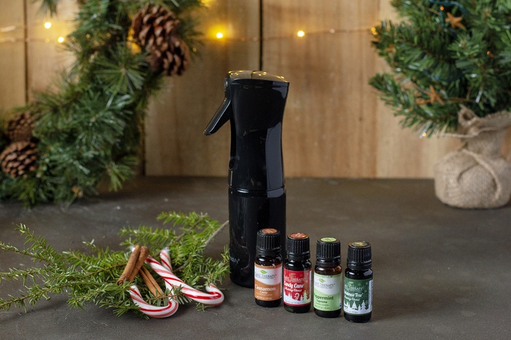 3 recetas de spray para habitaciones con aroma navideño