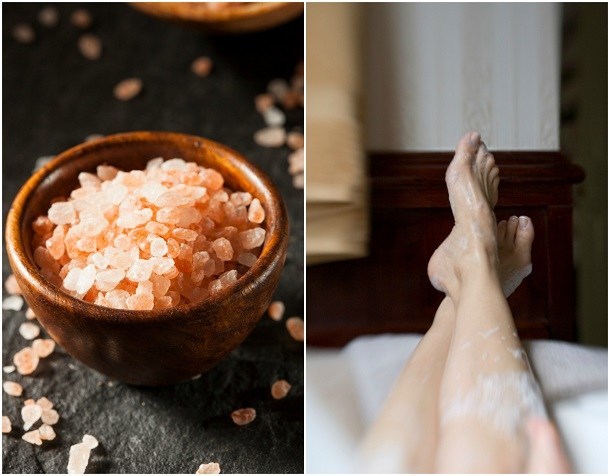 10 razones convincentes para tomar un baño de sal rosa