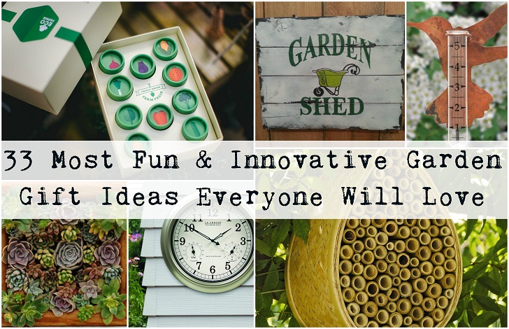 Las 33 ideas de regalos para el jardín más divertidas