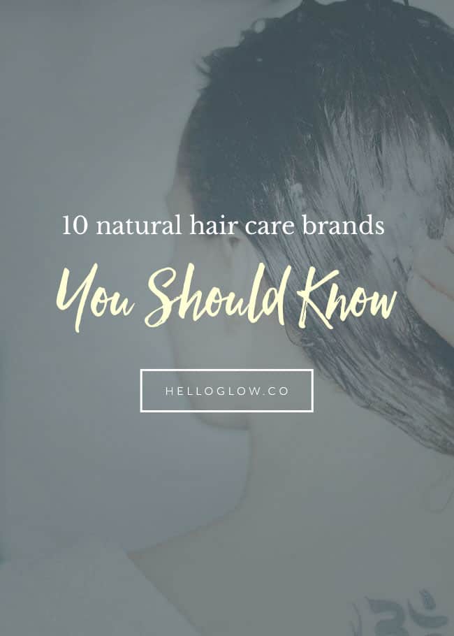 10 marcas naturales para el cuidado del cabello que debes