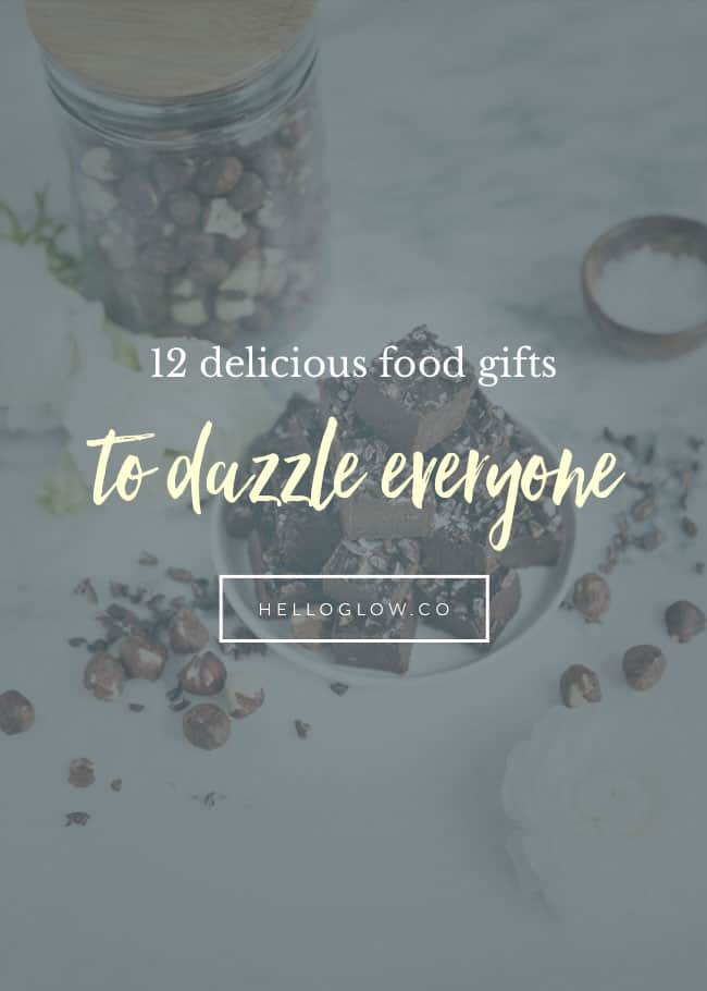 12 regalos deliciosos y fáciles de comida casera