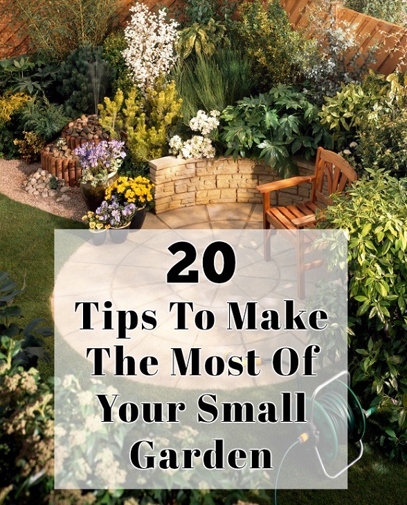 20 consejos para aprovechar al máximo tu pequeño jardín