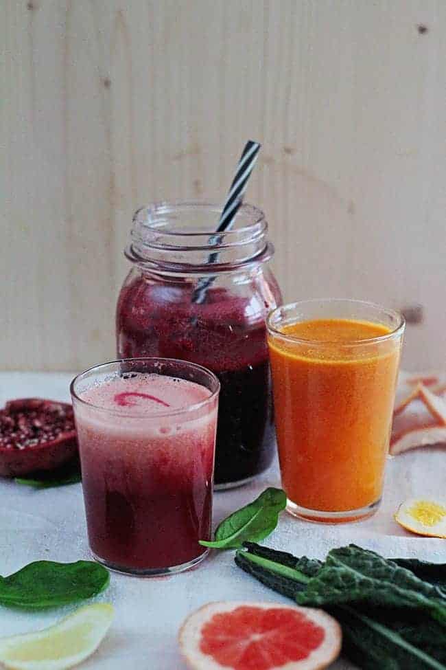 7 recetas de jugos saludables para los resfriados